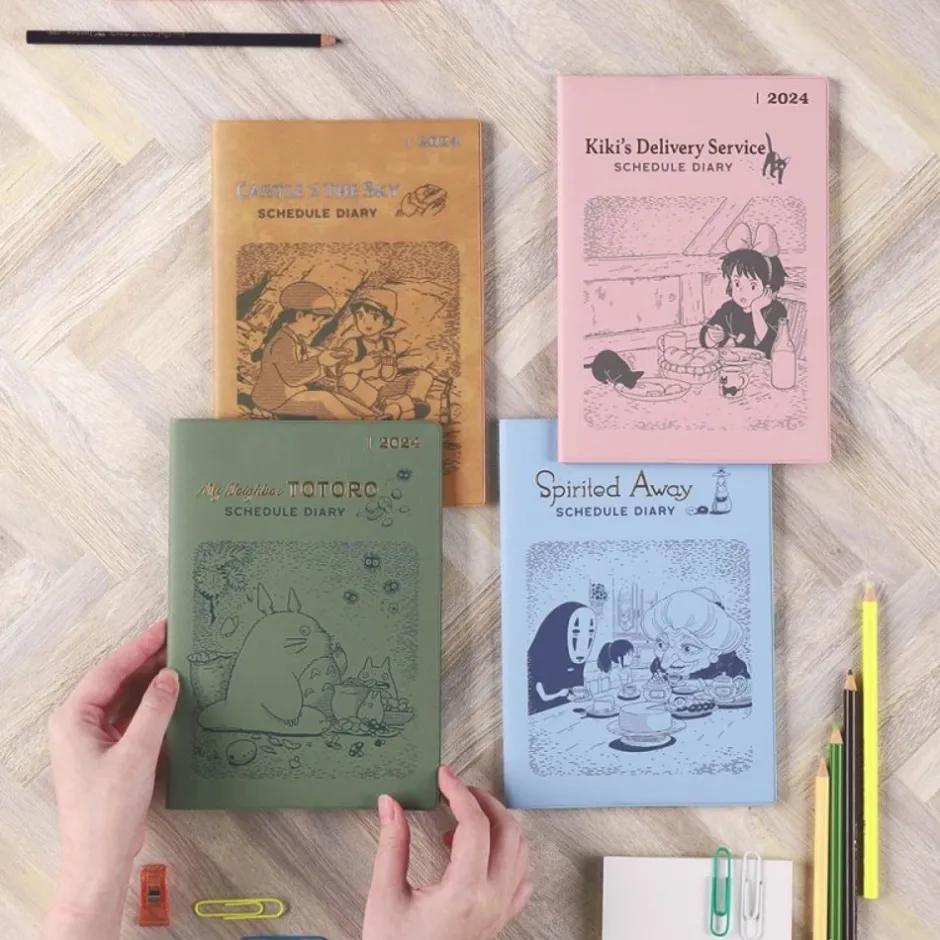Maison Ghibli Schedule Diaries And Calendars-2024 Diary Tea Time - Spirited Away