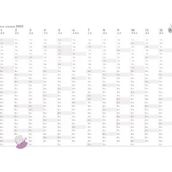 Maison Ghibli Schedule Diaries And Calendars-2022 Schedule Diary Faux Leather No Face - Spirited Away