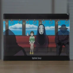 Maison Ghibli Storage-A4 Size Clear Folder On The Train - Sprited Away