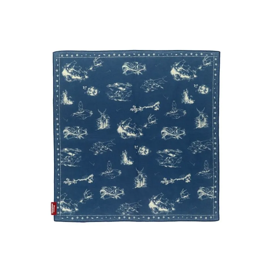 Maison Ghibli Outfits-Bandana Blue Living Together - Princess Mononoke