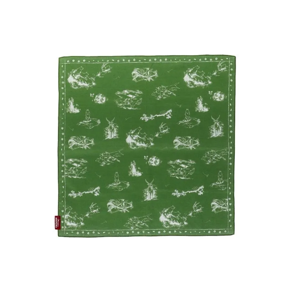 Maison Ghibli Outfits-Bandana Green Living Together - Princess Mononoke