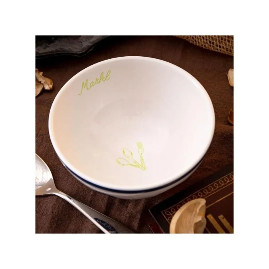 Maison Ghibli Kitchenware-Breakfast Bowl Markl - Howl'S Moving Castle