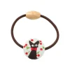 Maison Ghibli Accessories-Button Style Hair Band Jiji & Cherry - Kiki'S Delivery Service
