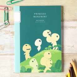 Maison Ghibli Notebooks And Notepads-Carnet De Notes B6 Kodama - Princess Mononoke