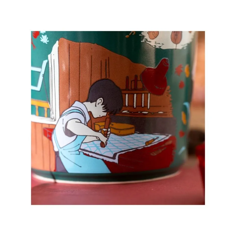 Maison Ghibli Kitchenware-Ceramic Mug Seiji'S Workshop - Whisper Of The Heart