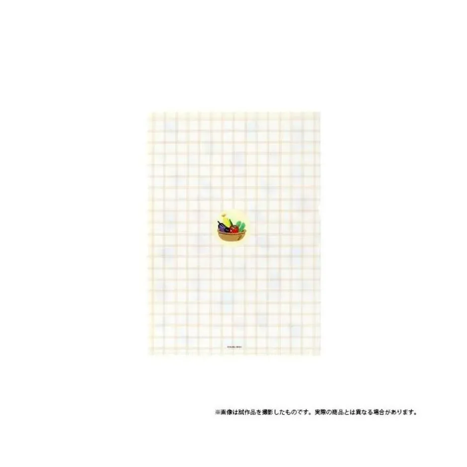 Maison Ghibli Storage-Clear File A4 Break Time Vegetables - My Neighbor Totoro