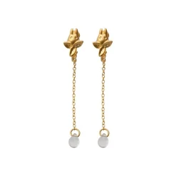 Maison Ghibli Jewellery-Clipped Earrings Small Totoro Drop Series - My Neighbor Totoro