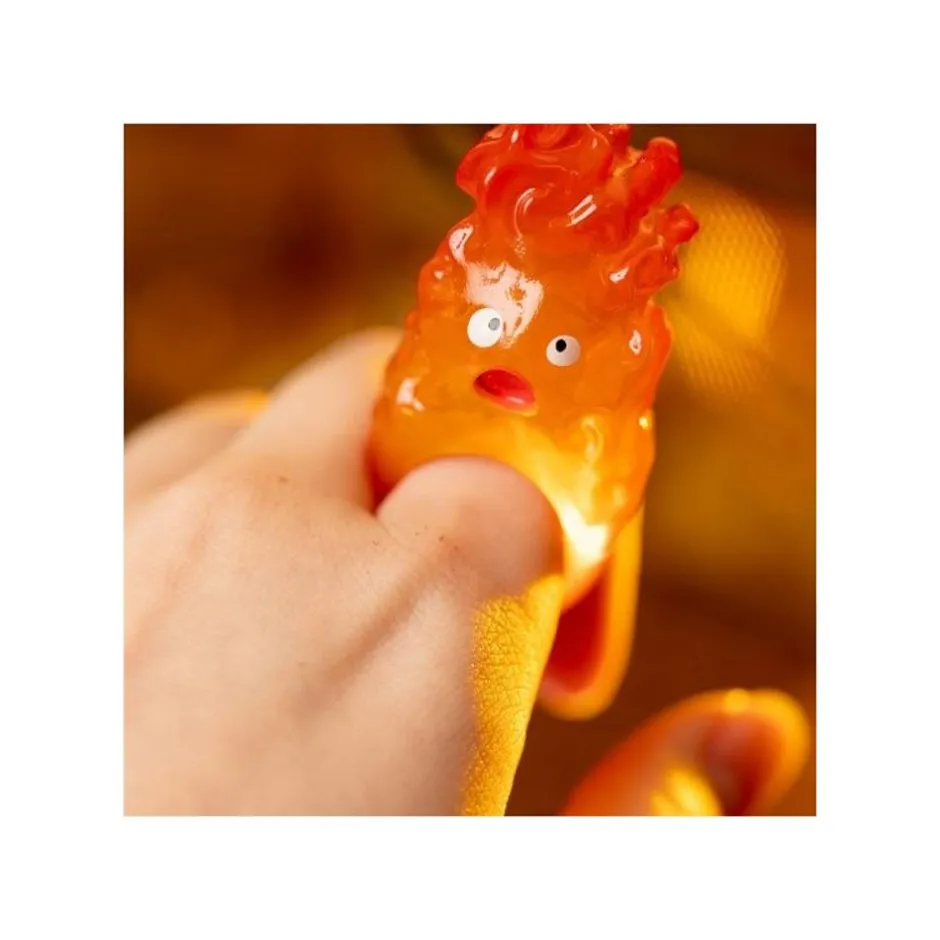 Maison Ghibli Figurines-Collection Calcifer 1 Blind Ring - Howl'S Moving Castle