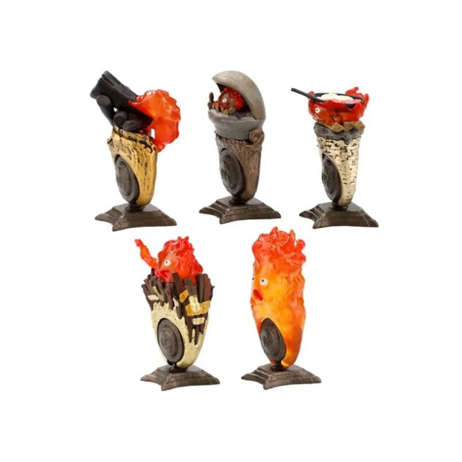 Maison Ghibli Figurines-Collection Calcifer Assorted 6 Rings - Howl'S Moving Castle