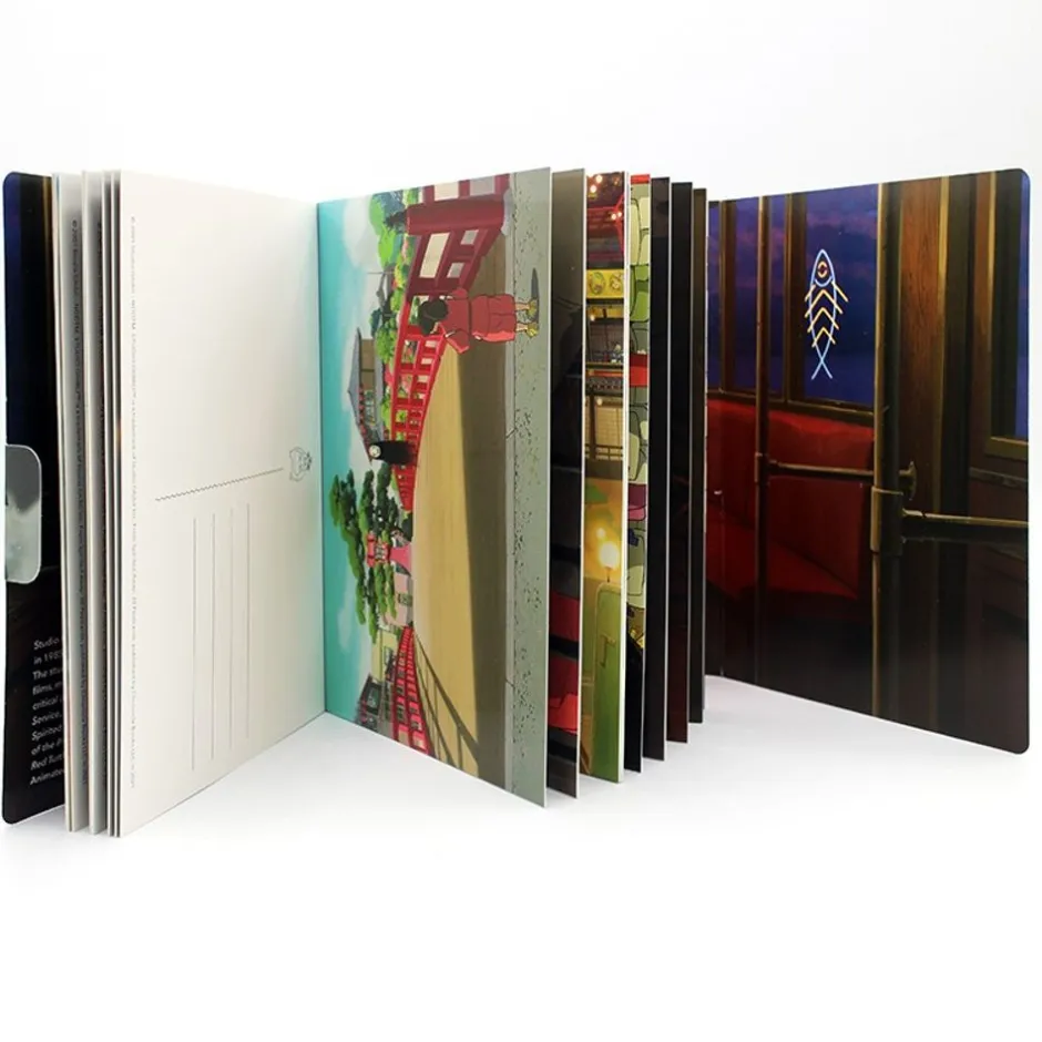 Maison Ghibli Postcards And Letter Papers-Collection Of 30 Postcards - Spirited Away