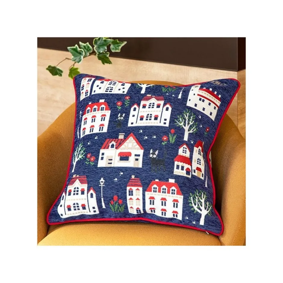 Maison Ghibli Furniture-Cushion Jiji Houses 45 X 45 Cm - Kiki'S Delivery Service