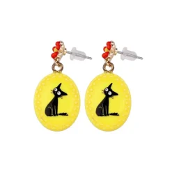 Maison Ghibli Jewellery-Fancy Yellow Earrings Jiji - Kiki'S Delivery Service