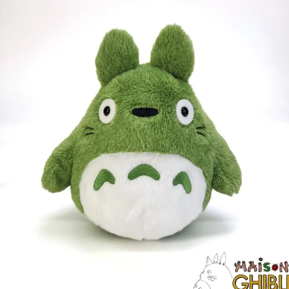 Maison Ghibli Beanbag Plush-Fluffy Beanbag Big Totoro Green - My Neighbor Totoro