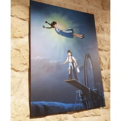 Maison Ghibli Wall Decoration-Ghibli - Castle In The Sky - 35X50Cm Wood Panel