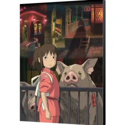Maison Ghibli Wall Decoration-Ghibli - Spirited Away - 35X50Cm Wood Panel