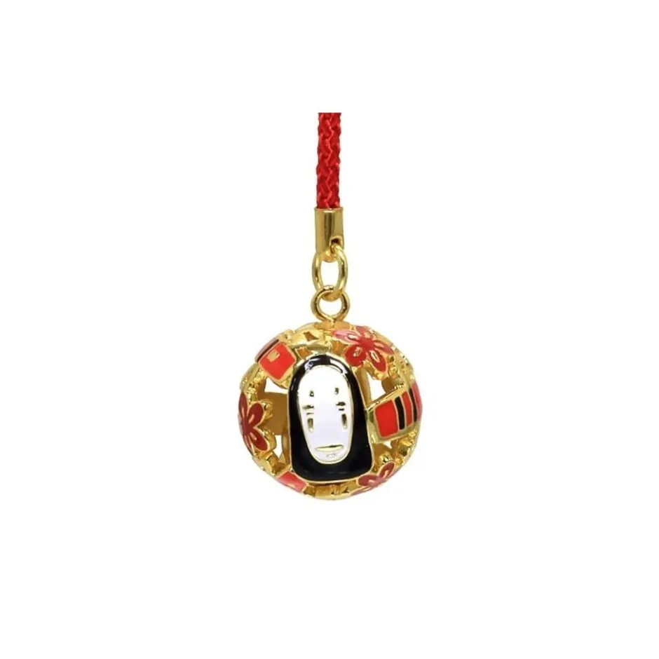 Maison Ghibli Straps-Golden Ring Bell Strap No Face - Spirited Away