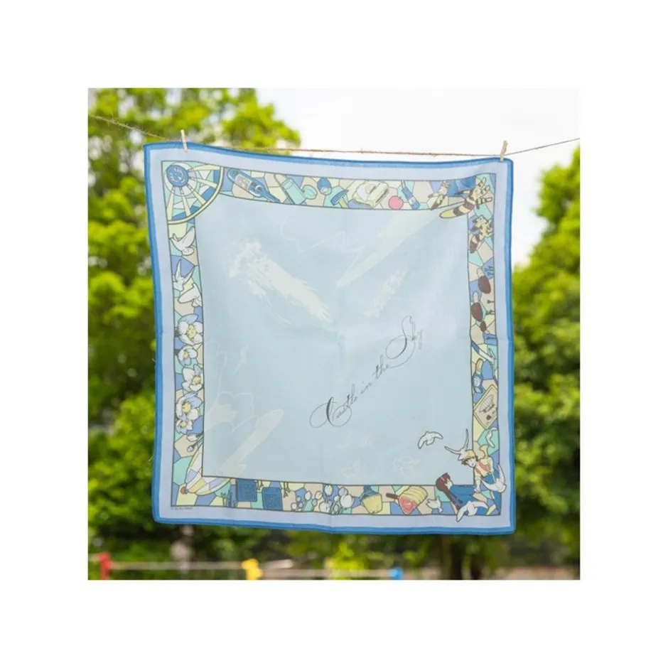 Maison Ghibli Outfits-Handkerchiefs Blue Wind Path - Castle In The Sky