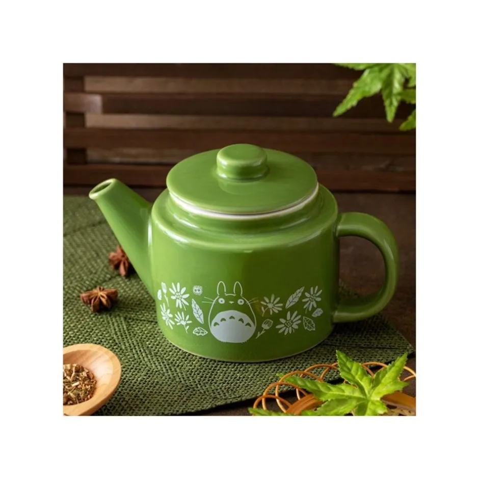 Maison Ghibli Kitchenware-Hasamiyaki Japanese Teapot Totoro - My Neighbor Totoro