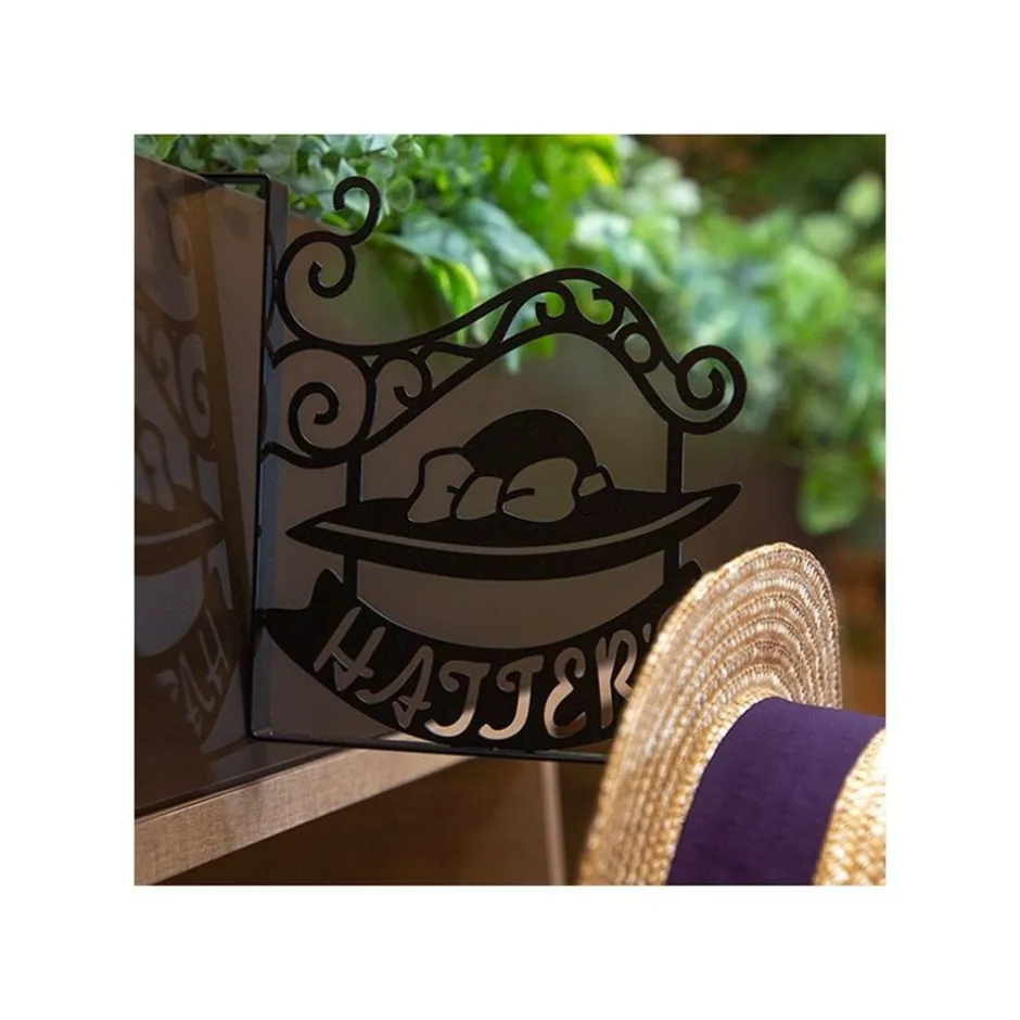 Maison Ghibli Decoration-Hatter'S Hat Shop Door Sign - Howl'S Moving Castle