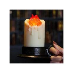 Maison Ghibli Statues-Illuminated Calcifer & Candle Statue - Howl'S Moving Castle