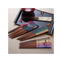Maison Ghibli Kitchenware-Lacquered Chopsticks 21Cm Sketches Purple - Kiki'S Delivery Service