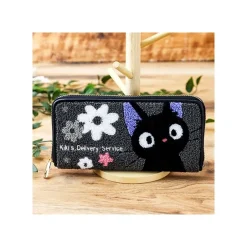Maison Ghibli Accessories-Leather Wallet Kiki Flower - Kiki'S Delivery Service