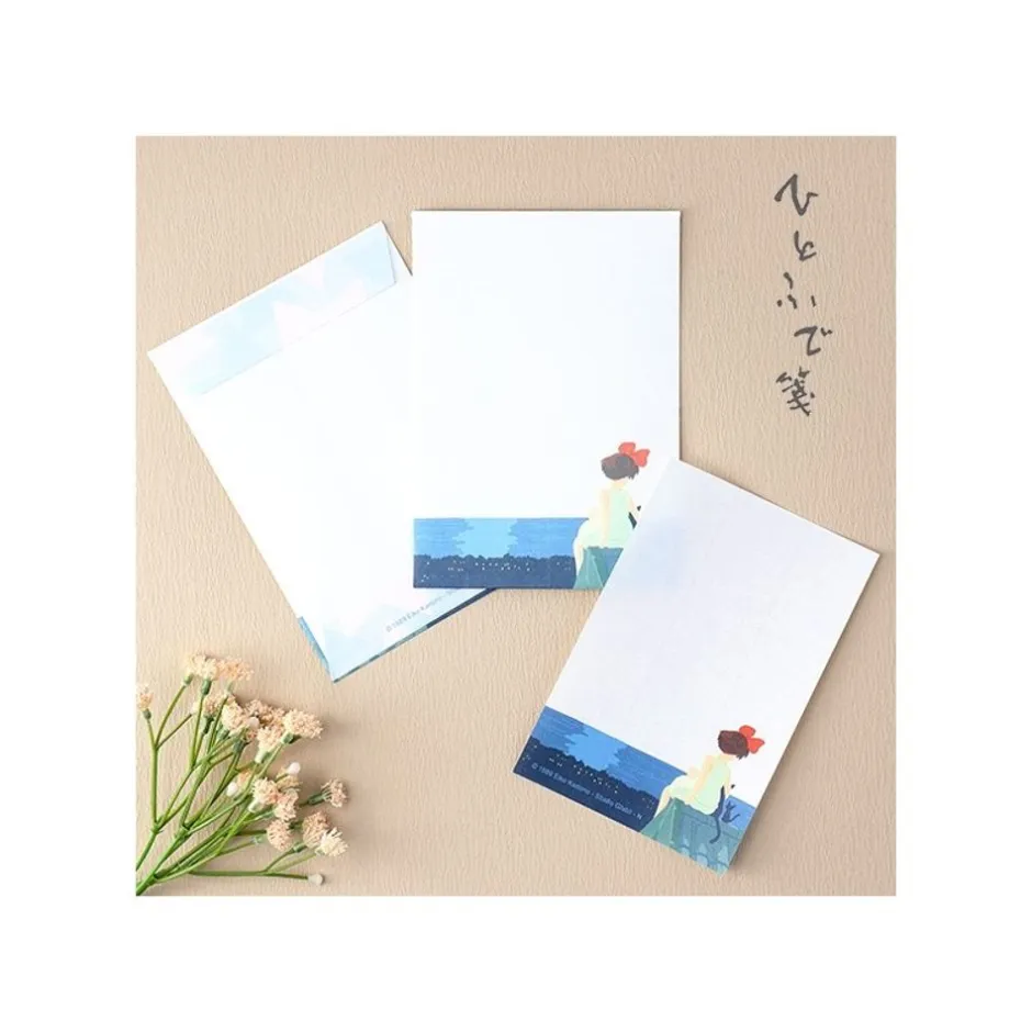 Maison Ghibli Postcards And Letter Papers-Letterset - Kiki'S Delivery Service