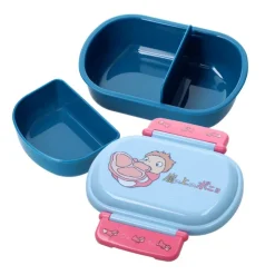 Maison Ghibli Kitchenware-Lunch Box 2 Locks Ponyo In The Ocean - Ponyo On The Cliff