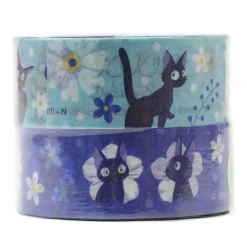 Maison Ghibli Small Equipment-Masking Tape Set Kiki Flower Pattren- Kiki'S Delivery Service