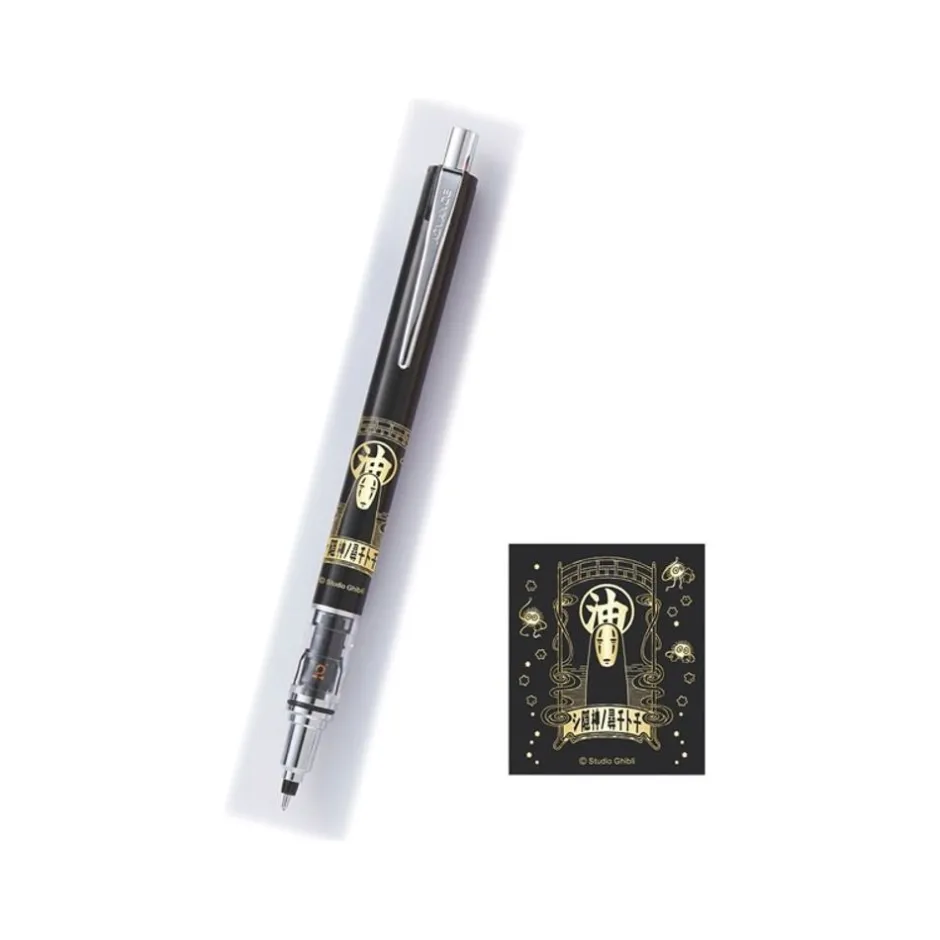 Maison Ghibli Writing-Mechanical Pencil Black No Face 0,5Mm - Spirited Away