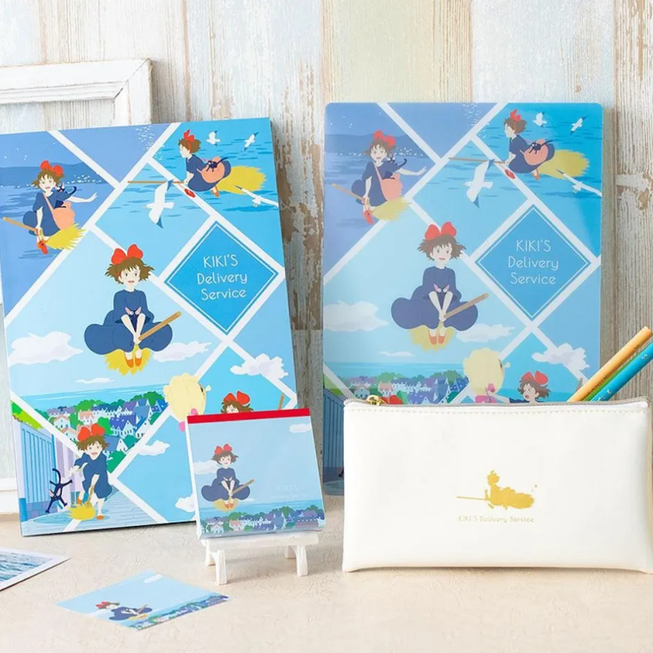 Maison Ghibli Small Equipment-Memo Set Flying Kiki - Kiki'S Delivery Service