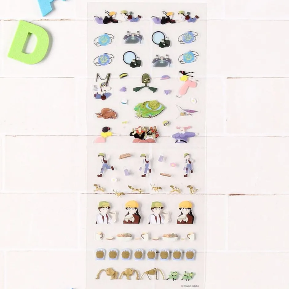 Maison Ghibli Small Equipment-Mini Schedule Stickers 2024 - Castle In The Sky