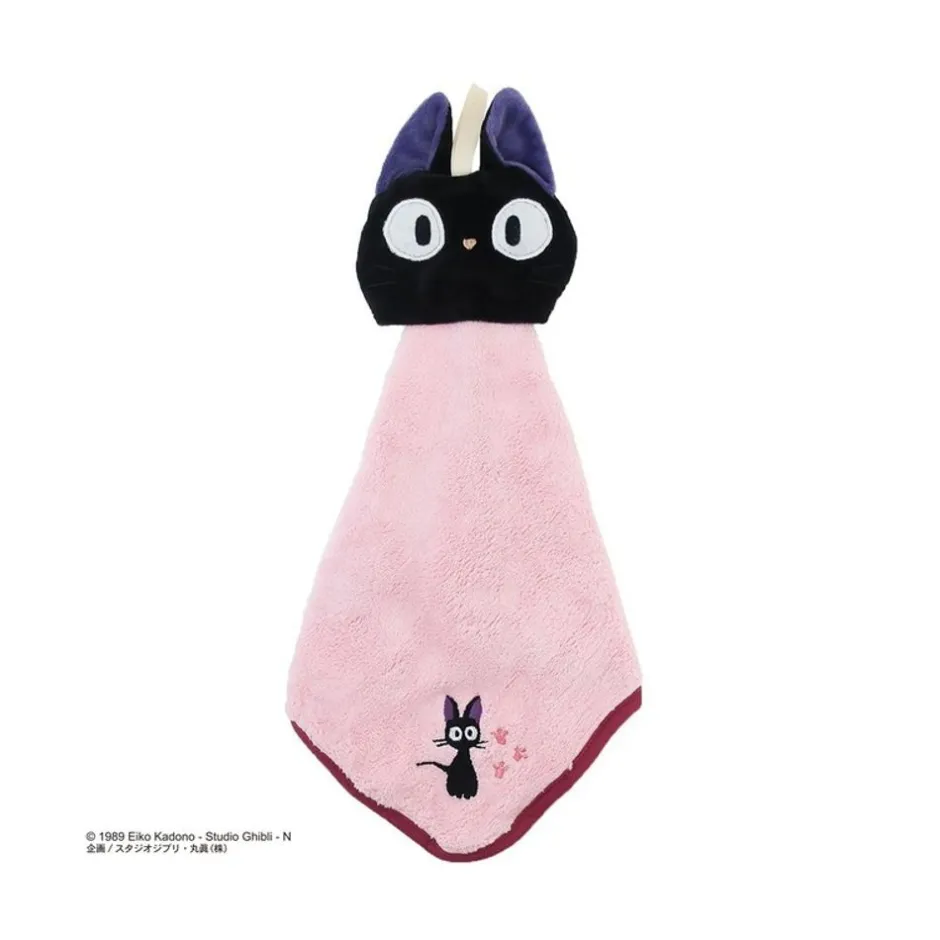 Maison Ghibli Household Linen-Mini Towel Jiji Pop-Up 25X25 Cm - Kiki'S Delivery Service