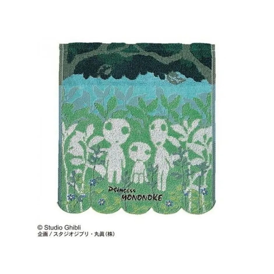 Maison Ghibli Household Linen-Mini Towel Kodama 34X36 Cm - Princess Mononoke