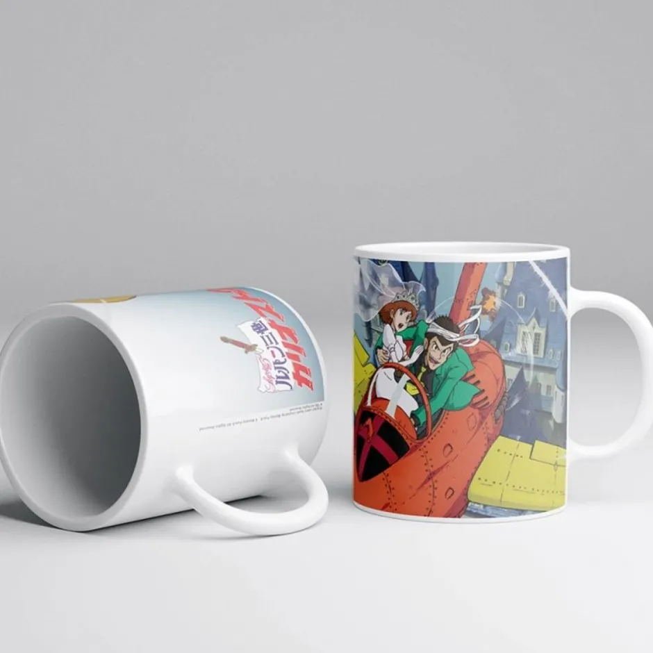 Maison Ghibli Kitchenware-Mug Lupin 01 - Castle Of Cagliostro