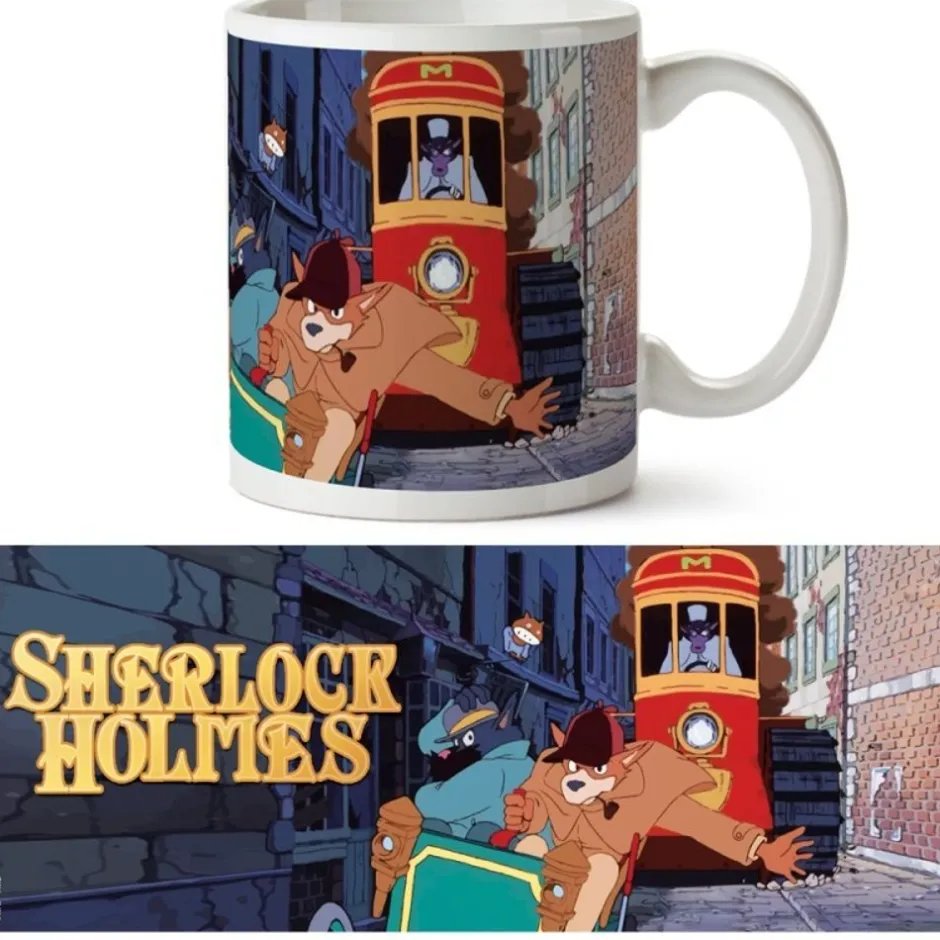 Maison Ghibli Kitchenware-Mug Sherlock 03 - Pursuit
