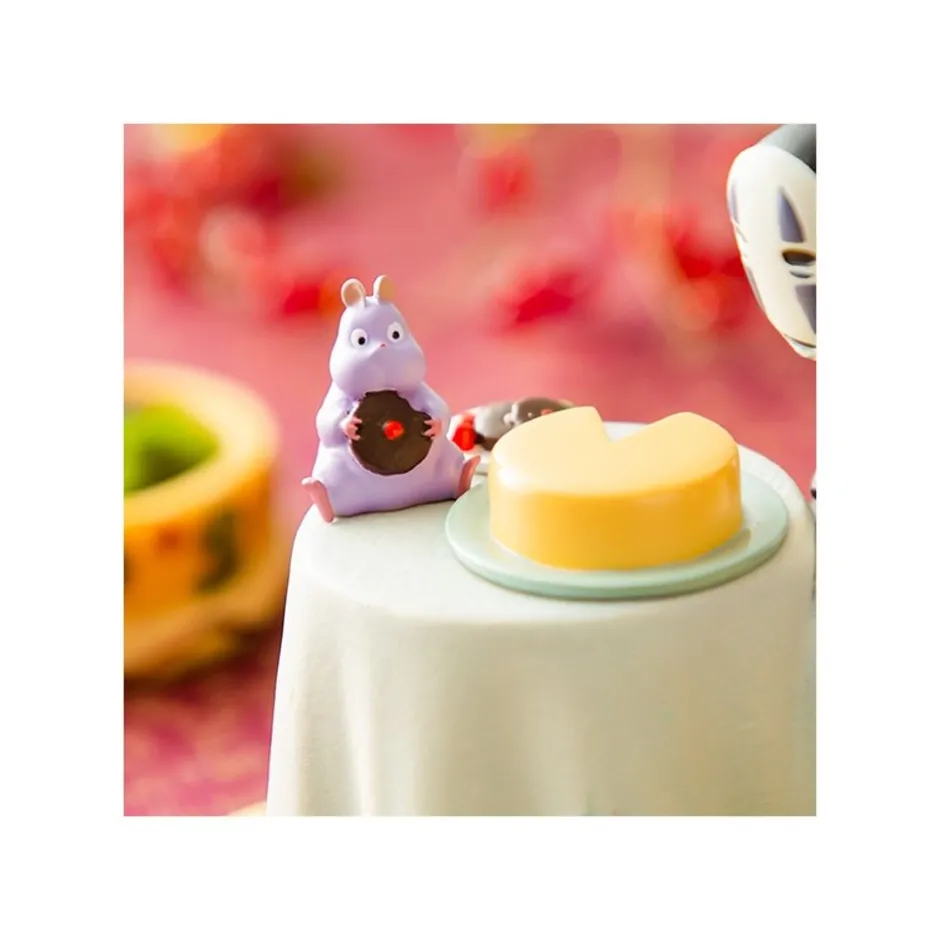 Maison Ghibli Jewellery Boxes-No Face & Cake Jewel Box - Spirited Away