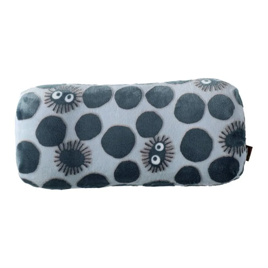 Maison Ghibli Furniture-Opalised Block Cushion Soot Sprite Silhouette - My Neighbor Totoro