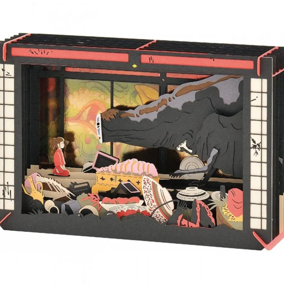 Maison Ghibli Arts And Crafts-Paper Theater After The Feast - Spirited Away