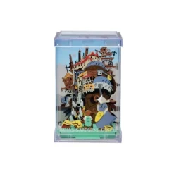 Maison Ghibli Arts And Crafts-Paper Theater Cube Laundry Day - Howl'S Moving Castle