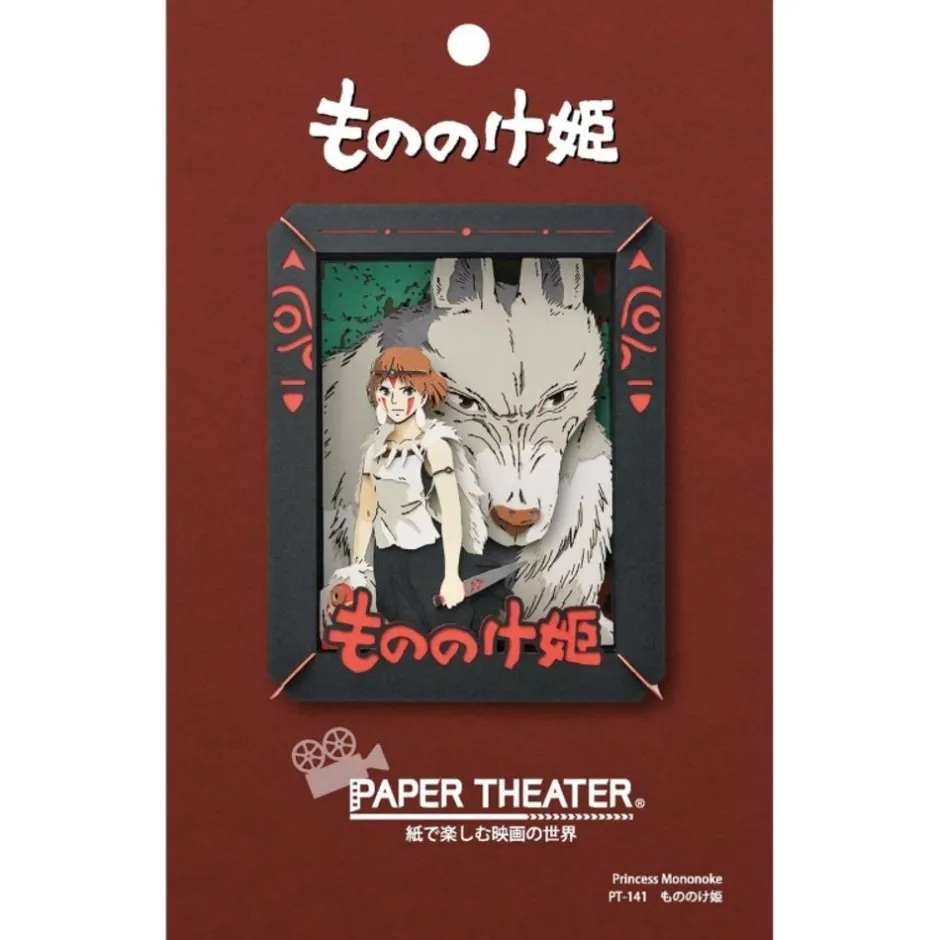 Maison Ghibli Arts And Crafts-Paper Theater San - Princess Mononoke