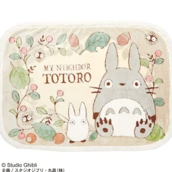 Maison Ghibli Household Linen-Plaid Totoro Leaves And Nuts 70X100 Cm - My Neighbor Totoro