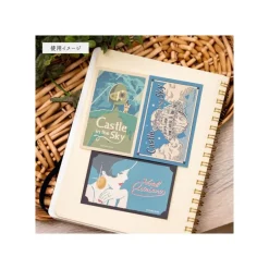 Maison Ghibli Small Equipment-Retro Stickers Kiki & Jiji - Kiki'S Delivery Service
