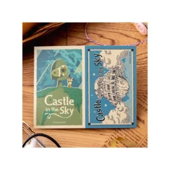 Maison Ghibli Small Equipment-Retro Stickers Robot & Castle Laputa - Castle In The Sky