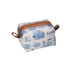 Maison Ghibli Storage-Round Toilet Bag Blue Nostalgia - Whisper Of The Heart