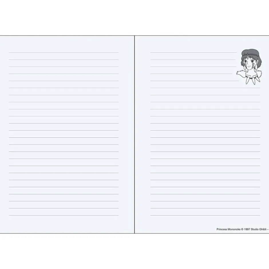 Maison Ghibli Notebooks And Notepads-San Flexi Journal - Princess Mononoke