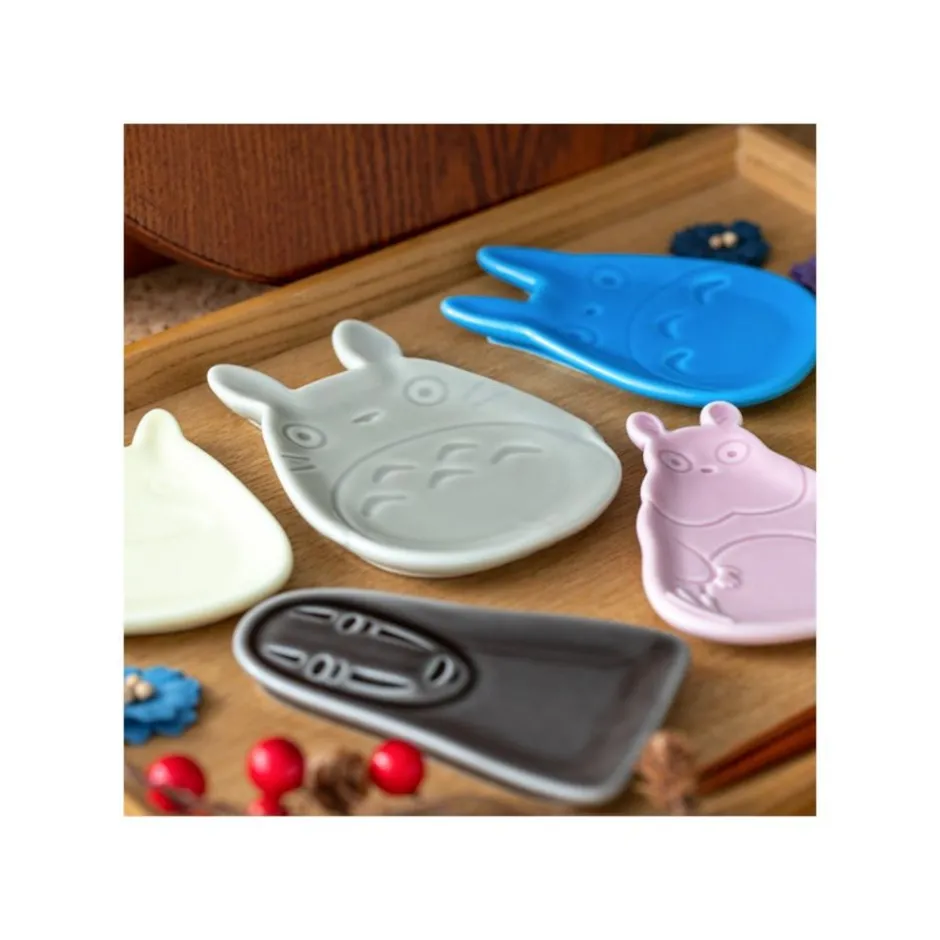 Maison Ghibli Kitchenware-Small Dessert Plate Big Totoro Shape - My Neighbor Totoro