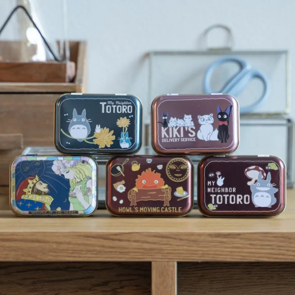 Maison Ghibli Accessories-Small Metal Box Jiji & Lily - Kiki'S Delivery Service