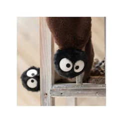 Maison Ghibli Outfits-Soot Sprites Plush Scarf - My Neighbor Totoro