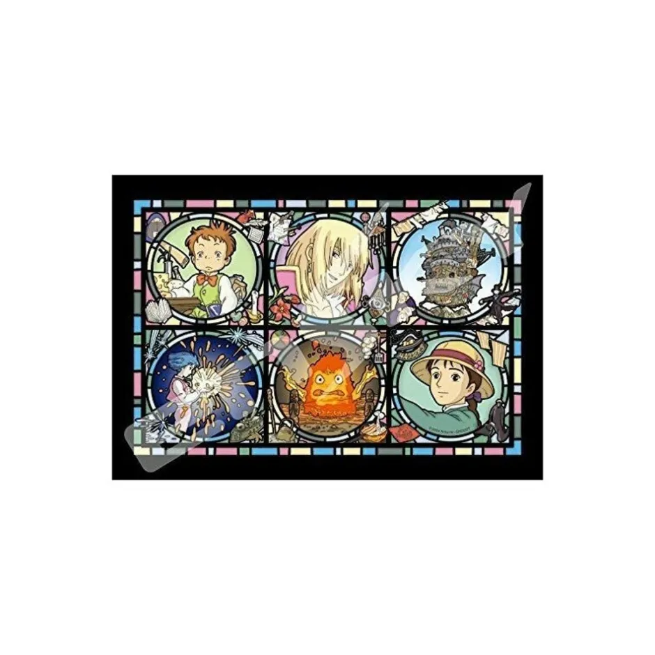 Maison Ghibli Jigsaw Puzzle-Stained Glass Puzzle 208P Characters Gallery - Howl'S Moving Castle